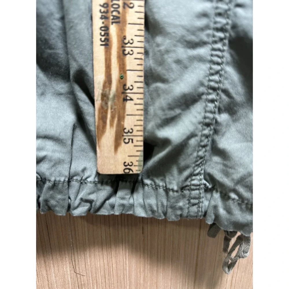 Vintage No Boundaries Juniors 11 Overalls Jumpsuit Olive Green One Piece 90s Y2K - Picture 4 of 15